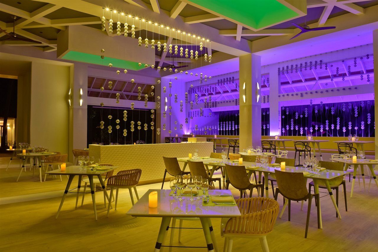 Kandima Maldives Kudahuvadhoo ภายนอก รูปภาพ The restaurant